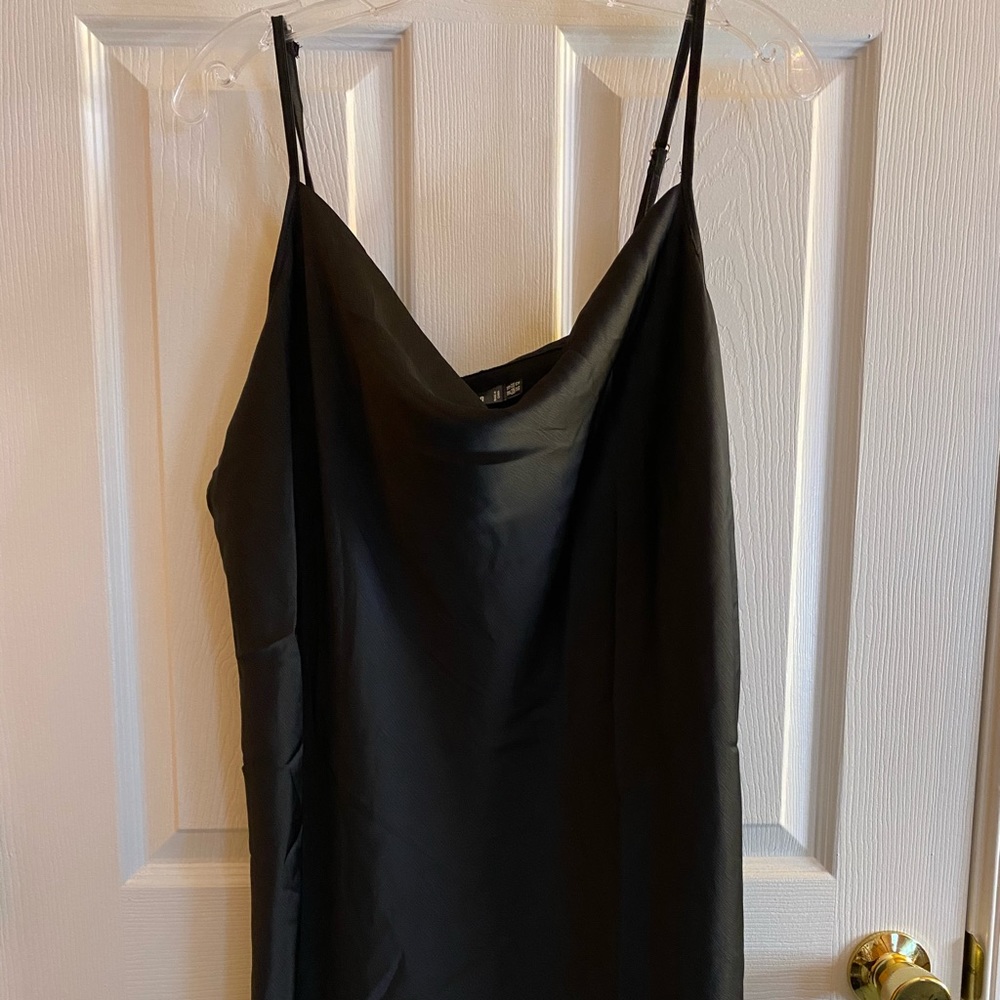 MissGuided Satin Slip Dress